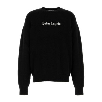 [해외배송] 팜엔젤스 로고 스트레치 울 블렌드 크루넥 풀오버 PMHE054C99KNI001 1003