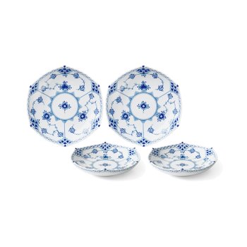 [신세계백화점]블루 풀 레이스 찬기 2인조 스타터 세트