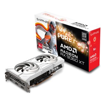 SAPPHIRE 라데온 RX 9060 XT PURE D6 16GB 그래픽카드 이엠텍