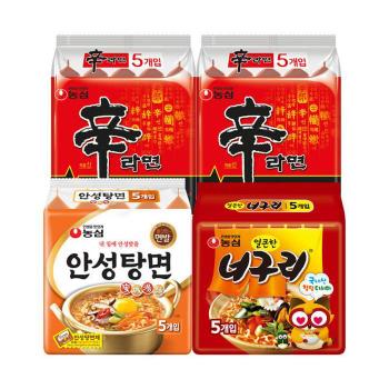 신라면10봉 + 안성탕면5봉 + 너구리5봉 (S49531396)