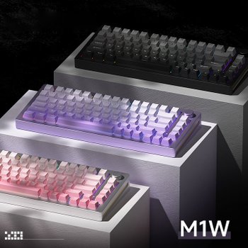 [해외] MONSGEEK  M1W 기계식 키보드 알루미늄 3모드 연결 전키핫스왑 RGB램프
