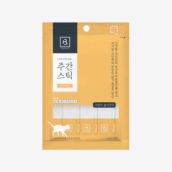 댕댕이간식 주간스틱 닭가슴살 고양이간식 야옹이간식 7P
