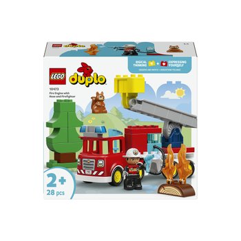 레고 듀플로 10473 호스 달린 소방차와 소방관 [인증파트너]