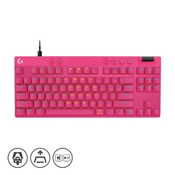 로지텍 G PRO X TKL RAPID (정품) (핑크)