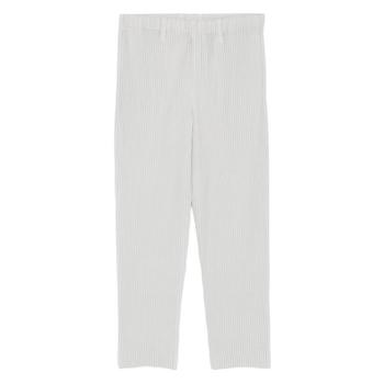 [해외] 25FW 옴므 플리세 이세이 미야케 스트레이트 팬츠 HP58JF550 11 Light Grey