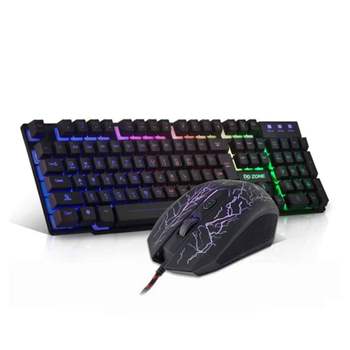 LED 게이밍키보드 마우스 불빛나는키보드 게임마우스키보드 게이밍마우스 마우스키보드세트