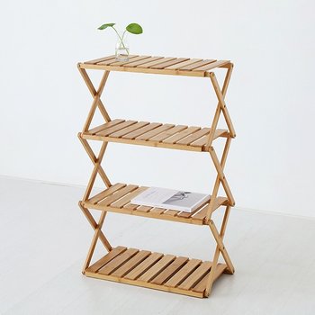 마켓비 마켓비 JAWAL 선반 600 넓은 4단 대나무 0262.8576