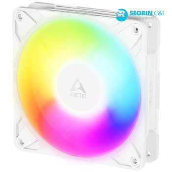 [서린공식] ARCTIC P12 Pro ARGB 리버스 화이트 1팩