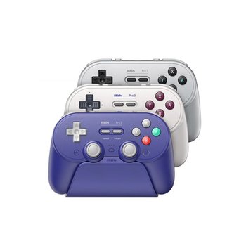 [해외] 8BitDo Pro 3 무선 게임 컨트롤러 게임패드 1000mAh PC/Switch1 2 /모바일/스팀os 적용