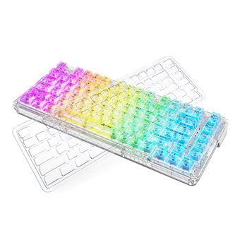 에이투 키5 기계식 게이밍 키보드+더스트커버 KEY5 RGB 백축 텐키리스 가스켓 매크로