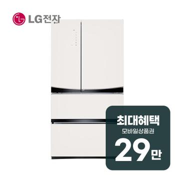 LG 디오스 오브제컬렉션 스탠드형 4도어 김치냉장고 565L Z564GBB343 렌탈 60개월 월 106100원