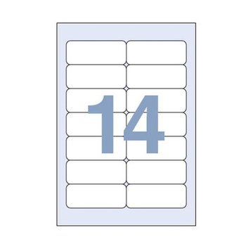 세모네모 전찐산 라벨지 C-3002 주소라벨 100매 14칸