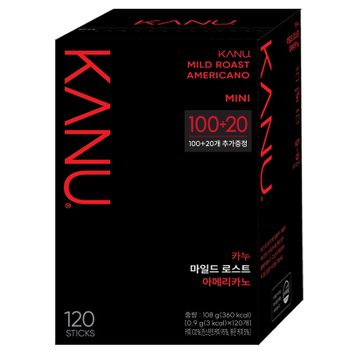 [(주)동서식품]카누 미니 마일드 아메리카노 120T