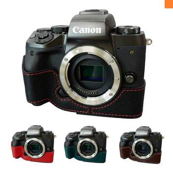 림즈 TF09UA16 EOS M5 가죽 하프 속사 카메라케이스