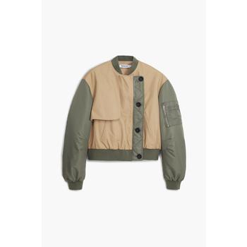 [해외] 데시구알 투톤 콤비 크롭 봄버 트렌치 재킷 / 25SWEWX76092 ONE COLOR