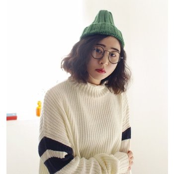 엔틱 패턴 동그란 메탈 안경n211