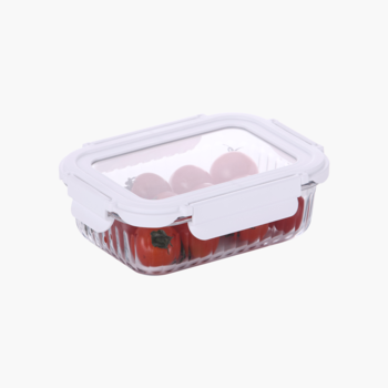 웨이브락 내열유리 밀폐용기 G 유리뚜껑 직사각 600ml