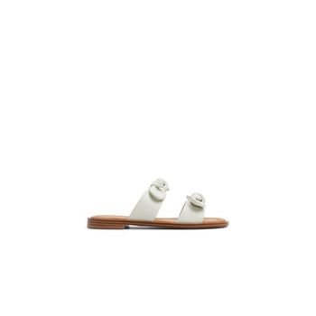 크릭사이드 필로우워크 플랫 샌들   화이트 ADC1D113FZ100_P400671469