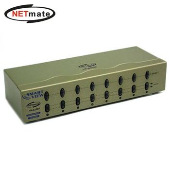NETmate 188MPU83 고해상도 2대8 VGA 니터 매트릭스 분배기