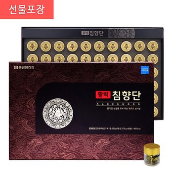 종근당 활력침향단 3.75g*60환 2박스 (쇼핑백증정)
