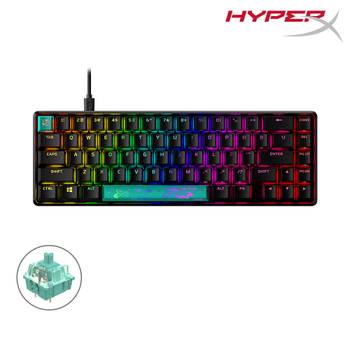 하이퍼엑스 알로이 오리진 65 RGB PBT 아쿠아축 유선 게이밍 키보드