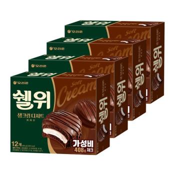 오리온 쉘위 카카오 408g x 4개r (S47336700)