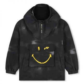 [해외] Little 마크 제이콥스 키즈 Boys Smiley 페이스 윈드브레이커 자켓 Size 10Y W60298-09B 1310475