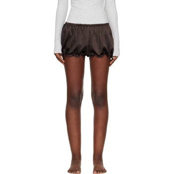 SKIMS 브라운 라이트 새틴 블루머 쇼츠 BT SHO 10882W TP873081459