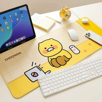 귀여운 춘식이 캐릭터 무선 충전 키보드 마우스 장패드 카카오프렌즈 춘식이무선충전 마우스패드