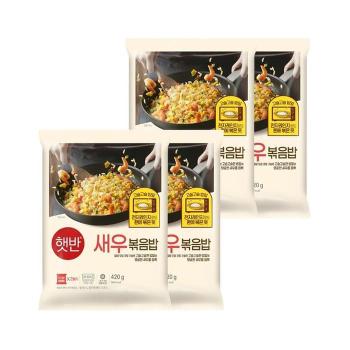 햇반 쿡반 새우볶음밥 420g x4개 (S50741366)