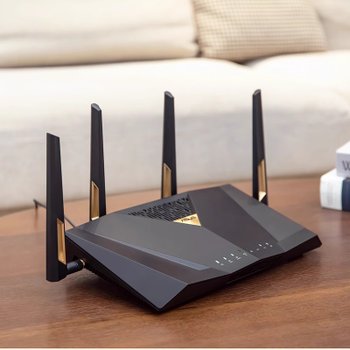 [해외] ASUS RT-BE88U WiFi 7 공유기 7200Mbps 게이밍 AiMesh 2.5G 4포트 게이밍 최적화