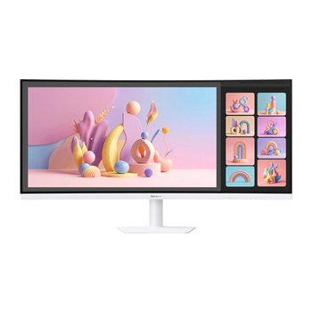 알파스캔 3824QW 38인치 울트라와이드 WQHD+ IPS C타입 PD 15W 화이트 높낮이 무결점 HDR 모니터