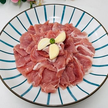 국내산 보성녹돈 뒷다리 후지 슬라이스 500g 2팩