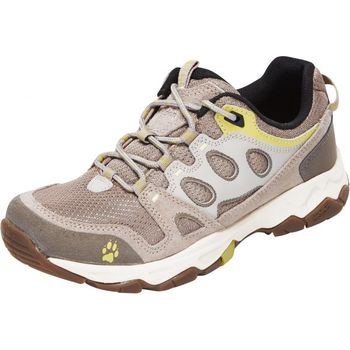 [해외] 잭울프스킨 등산화 트레킹화 여성 MTN 어택 5 로우 W 그린 과카몰리 207625