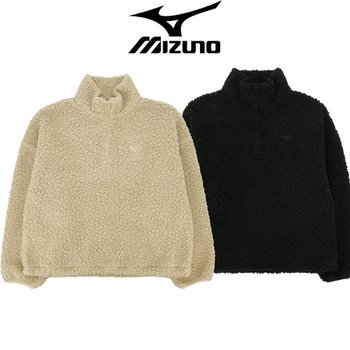 [신세계백화점]미즈노 x STU 한정판 루즈핏 플리스 하프 집업  MIZUNO X STU FLEECE HALF ZIP UP_32MTWJ03