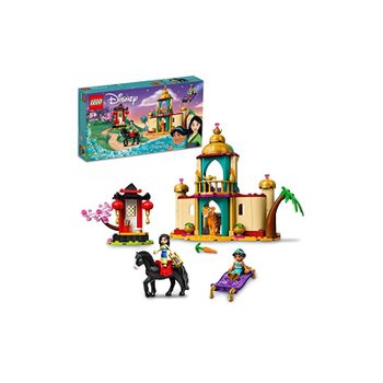[해외] 레고(LEGO) 디즈니 프린세스 자스민과 뮬란의 모험 43208 장난감 블록 선물 여자아이 5세 이상