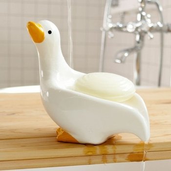 오리 비누받침대 물빠짐 욕실 세면대 비누 거치대_23353059