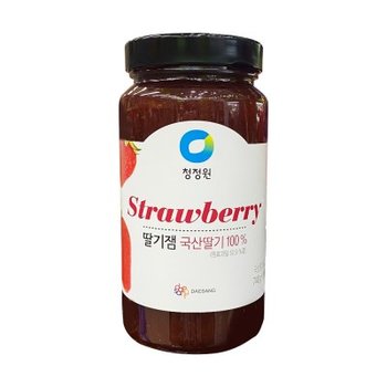 청정원 딸기쨈 740g