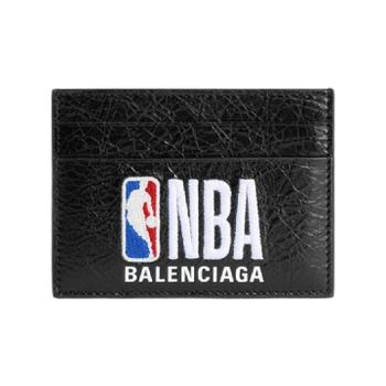 발렌시아가 x NBA 콜라보레이션 캐쉬 카드 홀더 블랙 8660472ACFP1000