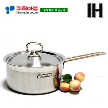 키친아트 인덕션IH 쿠커냄비 18CM편수