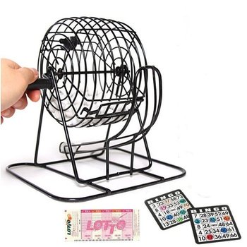 돌리고 철재트렌 수동로또게임기 로또번호추출기 제비뽑기