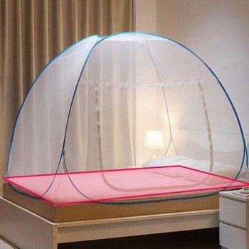 원터치 DSPV1156 레이스 돔형 모기장 텐트 바닥 일체형 180X200