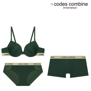 코데즈컴바인 다크그린 커플세트 