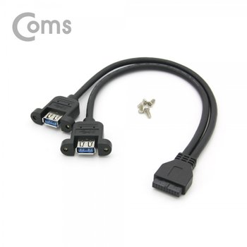 BT285 Coms USB 포트 3.0 Y케이블/20PtoUSB A(F)2Port