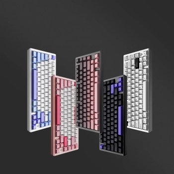 [해외] VGN VXE75 V2 알루미늄 무선 기계식 키보드 PC/FR4보강판 PBT키캡 1600만색 RGB