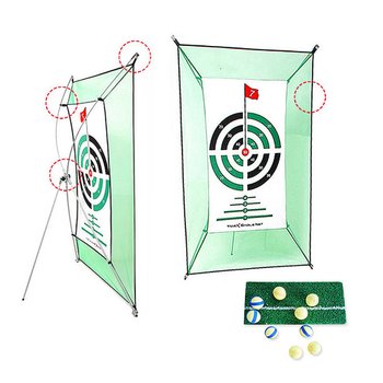 숏게임 어프로치 연습용 스윙네트 싱글넷 거리 방향연습 자세교정
