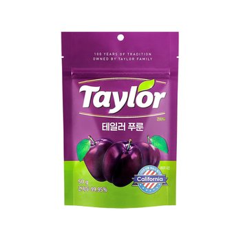테일러 푸룬 건자두 건조과일간식 50g x 12개