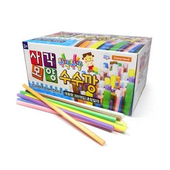도너랜드 225AVA70 35000 칼라공작 수수깡 사각양 벌크/300