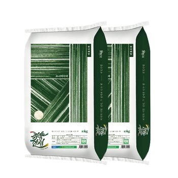 25년 햅쌀 경기 고시히카리 쌀 20kg(10kg+10kg) 특등급 단일품종 당일도정