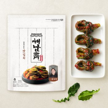 비비고 흑백요리사 남도식 갓김치 300g